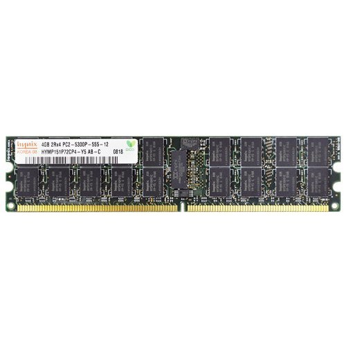 HYMP151P72CP4-Y5 AB-C Оперативна пам'ять Hynix 4GB (1 x 4GB) DDR2 667 MHz Registered ECC (IBM 41Y2857, 43X5030)