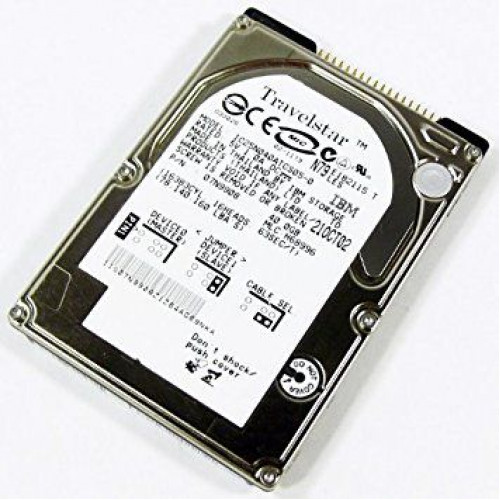 IC25N040ATCS05-0 Жорсткий диск IBM Lenovo Travelstar 40GNX 40GB 5400RPM ATA-100 IDE 8MB Cache 2.5" Laptop IC25N040ATCS05-0 Жорсткий диск IBM Lenovo Travelstar 40GNX 40GB 5400RPM ATA-100 IDE 8MB Cache 2.5" Laptop