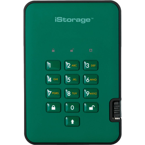 IS-DA2-256-4000-GN Жорсткий диск ISTORAGE 4TB diskAshur2 USB 3.1 (Racing Green)