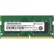 Оперативна пам'ять Transcend SO-DIMM DDR4 8GB, 2400MHz (JM2666HSB-8G)