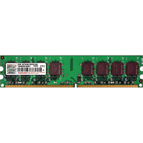 Оперативна пам'ять Transcend JetRam 2GB 800MHz DDR2 CL5 DIMM (JM800QLU-2G)