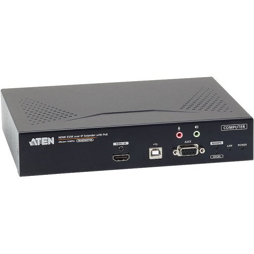 KE8952T передатчик видеосигнала ATEN 4K HDMI KVM over IP Extender Transmitter with PoE