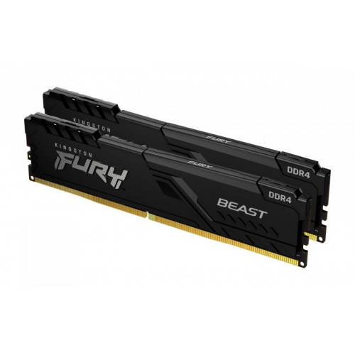 Оперативна пам'ять Kingston Fury Beast, DDR4, 64 GB, 2666MHz, CL16 (KF426C16BBK2/64)