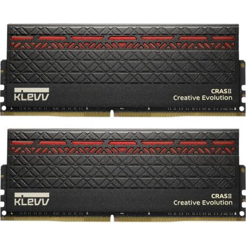 Оперативна пам'ять Klevv Essencore Cras II Red DDR4, 16GB, 3000MHz, CL15 (KM4Z8GX2A-3000-15-16)