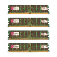 KTH-RX3600K4/16G Оперативна пам'ять Kingston 16GB Kit (4 x 4GB) DDR2-533MHz ECC Reg CL4 for HP/Compaq AB566A