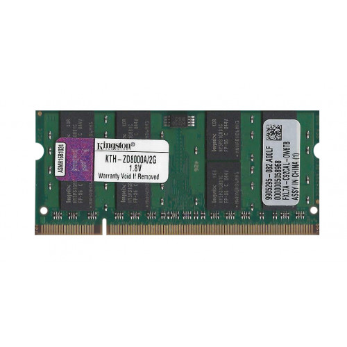 KTH-ZD8000A/2G Оперативна пам'ять Kingston 2GB DDR2-533MHz non-ECC Unbuffered So-Dimm