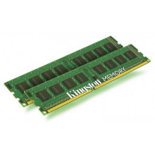 Оперативна пам'ять Kingston 8GB 1333MHz DDR3 Non-ECC CL9 DIMM SR x8 (Kit of 2) STD Height 30mm (KVR13N9S8HK2/8)