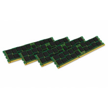 Оперативна пам'ять Kingston 16GB 1600MHz DDR3 ECC Reg CL11 DIMM (Kit of 4) SR x8 w/TS intel (KVR16R11S8K4/16I)