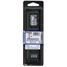 KVR266X64C25/512 Оперативна пам'ять Kingston ValueRAM DIMM 512MB DDR-266MHz CL2.5