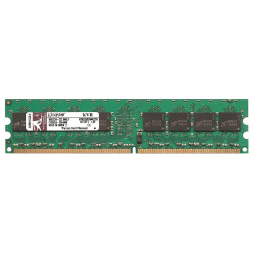 KVR533D2N4K2/2G Оперативна пам'ять Kingston ValueRAM DIMM 2GB Kit (2x 1GB) DDR2-533MHz CL4