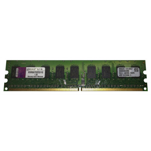 KVR667D2E5/1G Оперативна пам'ять Kingston 1GB DDR2 667MHz ECC Unbuffered CL5