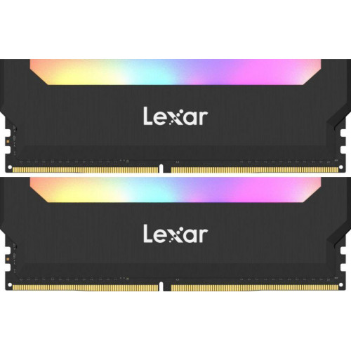 Оперативна пам'ять Lexar Hades RGB, DDR4, 32 GB, 3200MHz, CL16 (LD4BU016G-R3200GDLH)