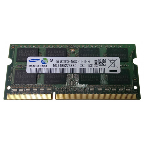 M471B5273EB0-CK0 Оперативна пам'ять Samsung 4GB DDR3-1600MHz CL11 So-Dimm