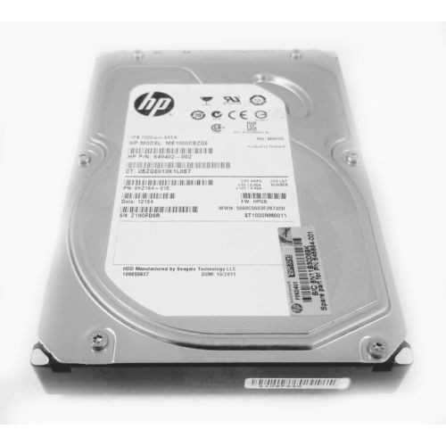 MB1000CBZQE Жорсткий диск HP 1TB 3.5" 7200RPM SATA 3Gb/s