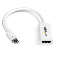 MDP2HD4KSW Адаптер Startech Mini DisplayPort to HDMI 4K for Mac Book Pro / Air, белый