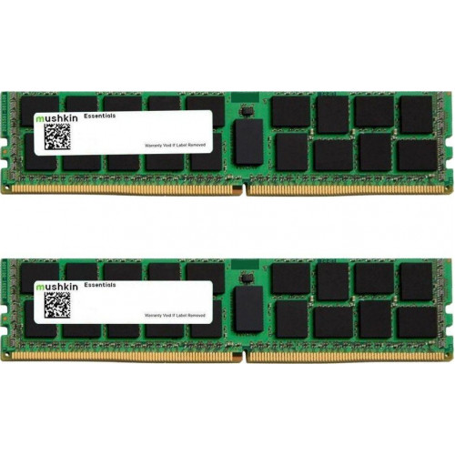 Оперативна пам'ять Mushkin Essentials, DDR4, 64 GB, 2666MHz, CL19 (MES4U266KF32GX2)