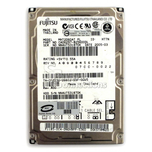 MHT2060AT Жорсткий диск Fujitsu MHT2060AT