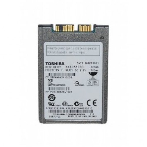 MK1233GSG Жорсткий диск Toshiba 120GB 1.8" 5.4K SATAII