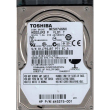 (MK2576GSX, HDD2J95) Жорсткий диск Toshiba 250 GB 2.5'' 5400 RPM SATA