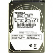 (MK3276GSX, HDD2J94) Жорсткий диск Toshiba 320 GB 2.5" SATA 5400 rpm