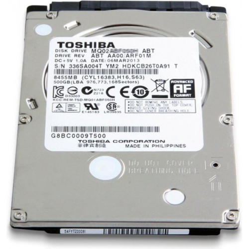 MQ02ABD100H Жорсткий диск Toshiba 1 TB 2.5'' SATA 6Gb/s Hybrid SSHD