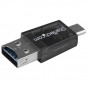 MSDREADU2OTG Кард-ридер StarTech Micro SD to Micro USB / USB OTG Adapter Card Reader For Android Devices