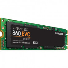 SSD Накопичувач Samsung SSD 860 EVO 500GB, M.2 (MZ-N6E500BW)