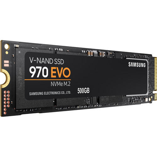 SSD Накопичувач Samsung SSD 970 EVO 500GB M.2 2280 PCIe 3.0 x4 (MZ-V7E500BW)