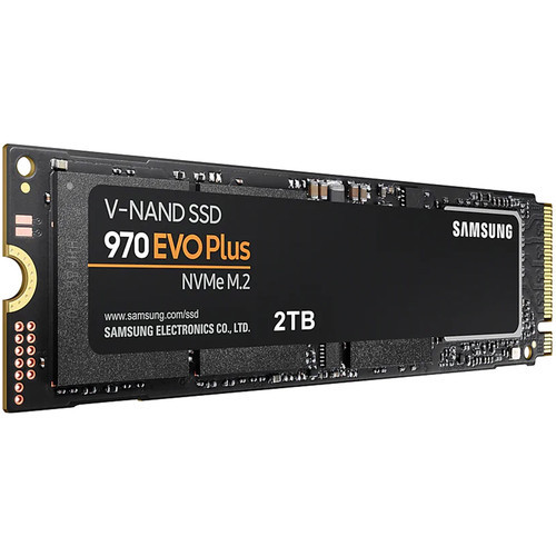 MZ-V7S2T0B SSD Накопичувач Samsung 2TB 970 EVO Plus NVMe M.2 SSD (MZ-V7S2T0B/AM)