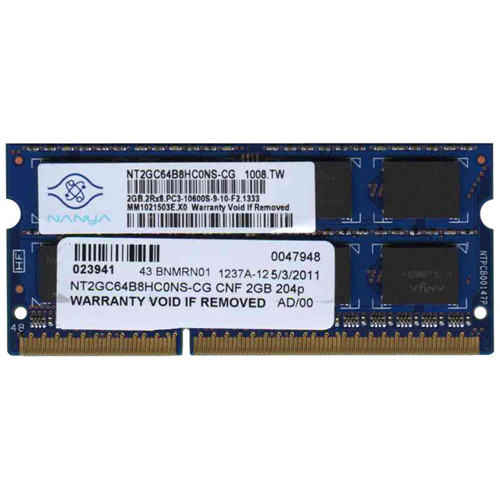 NT2GC64B8HC0NS-CG Оперативна пам'ять Nanya 2GB DDR3-1333MHz non-ECC