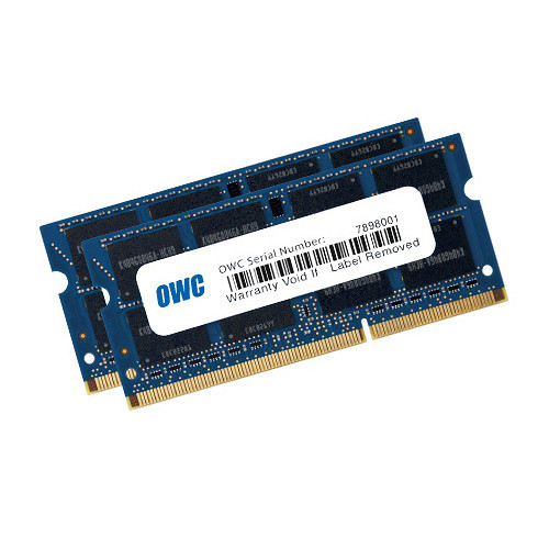 Оперативна пам'ять OWC SO-DIMM DDR3 16GB (2x 8GB) 1333MHz CL9 Apple Qualified (OWC1333DDR3S16P)