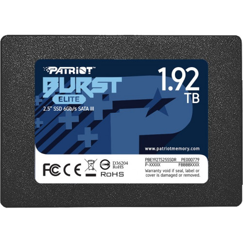 SSD Накопичувач PATRIOT PBE192TS25SSDR