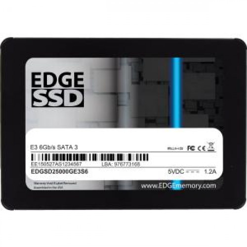 PE246525 SSD Накопичувач EDGE Memory 500GB E3 SATA SSD 2.5" 6GB/S