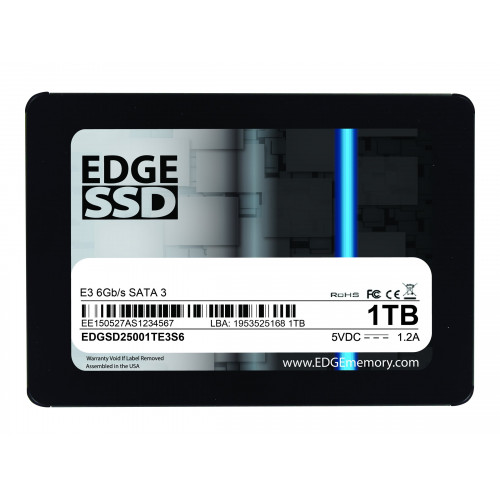 PE246631 SSD Накопичувач EDGE Memory 1TB E3 SATA SSD 6GB/S 2.5"