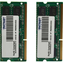 PSA38G1600SK Оперативна пам'ять Patriot 8GB (2 x 4GB) DDR3-1600MHz CL11 SO-DIMM