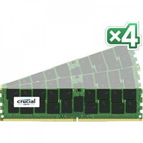 CT4K16G4RFD824A Оперативна пам'ять Crucial 64GB Kit 16GBX4 DDR4 2400 MT