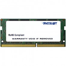 PSD416G26662S Оперативна пам'ять Patriot Signature Line 16GB DDR4 DR 2666MHz CL19 SO-DIMM (1 x 16GB)
