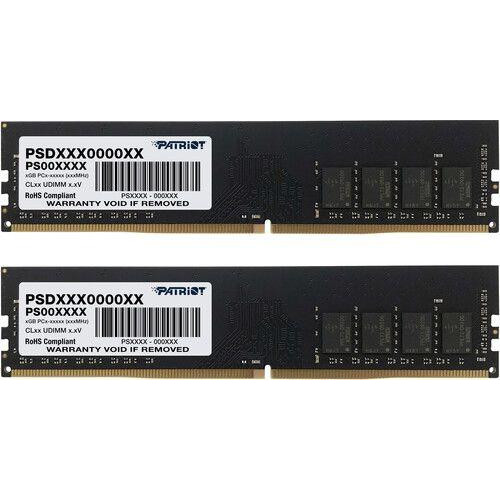 Оперативна пам'ять Patriot Signature, DDR4, 16 GB, 3200MHz, CL22 (PSD416G3200K)