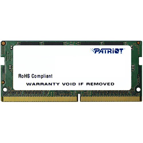 PSD44G240041S Оперативна пам'ять PATRIOT Signature Line 4GB DDR4 SR 2400MHz CL17 SO-DIMM