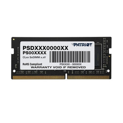 PSD44G266641S Оперативна пам'ять Patriot Signature Line 4GB DDR4 SR 2666MHz CL19 SO-DIMM (1 x 4GB)