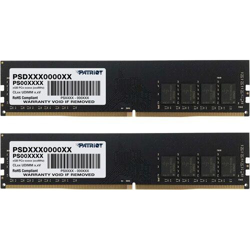 Оперативна пам'ять Patriot Signature, DDR4, 64 GB, 3200MHz, CL22 (PSD464G3200K)