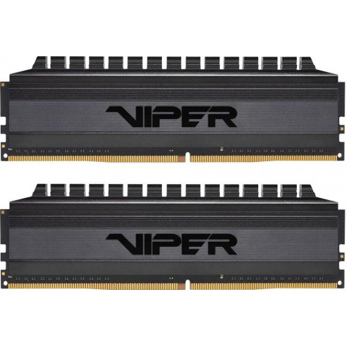 Оперативна пам'ять Patriot Viper 4 BLACKOUT, DDR4, 16 GB, 3000MHz, CL16 (PVB416G300C6K)