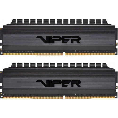 Оперативна пам'ять Patriot Viper 4 BLACKOUT, DDR4, 16 GB, 3600MHz, CL18 (PVB416G360C8K)