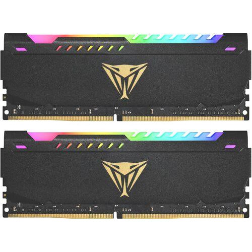 Оперативна пам'ять Patriot Viper Steel RGB, DDR4, 16 GB, 3200MHz, CL18 (PVSR416G320C8K)