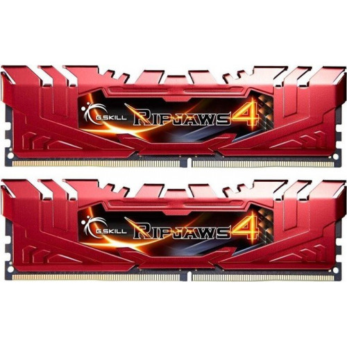 F4-2666C15D-16GRR Оперативна пам'ять G.Skill RipJaws 4 16GB Kit (2x 8GB) DDR4-2666MHz CL15 DIMM