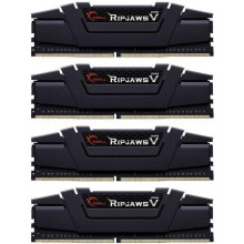 F4-3200C15Q-32GVK Оперативна пам'ять G.Skill RipJaws V 32GB Kit (4x 8GB) DDR4-3200MHz CL15 DIMM