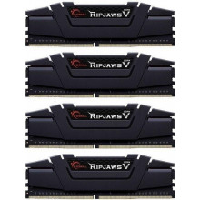 F4-3600C17Q-32GVK Оперативна пам'ять G.Skill RipJaws V 32GB Kit (4x 8GB) DDR4-3600MHz CL17 DIMM