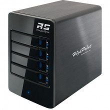 ROCKETSTOR 6414S Дискове сховище DAS HighPoint RocketStor 6414S 4-Bay Mini-SAS Storage Tower Enclosure