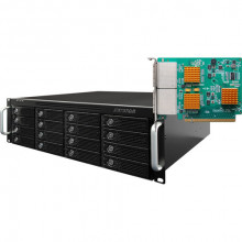 ROCKETSTOR 6424TS Дискове сховище DAS HighPoint RocketStor 6424TS 3RU 16-Bay Turbo RAID Class Rackmount Enclosure