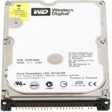 WD800BEVE Жорсткий диск Western Digital Scorpio Blue 80GB, 8MB Cache, IDE, 2.5"